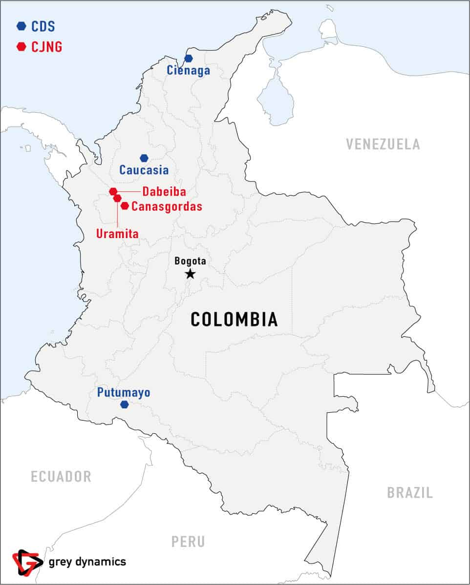 CJNG in Columbia 