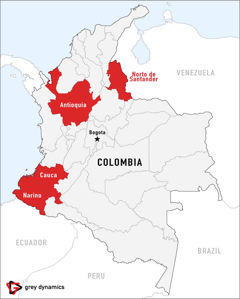 CJNG in Columbia 