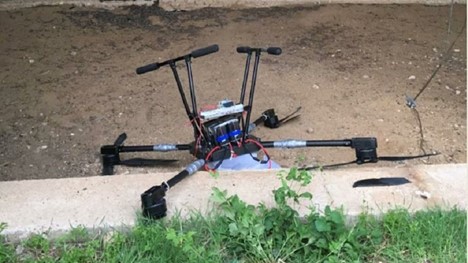 drone attack in Transnistria