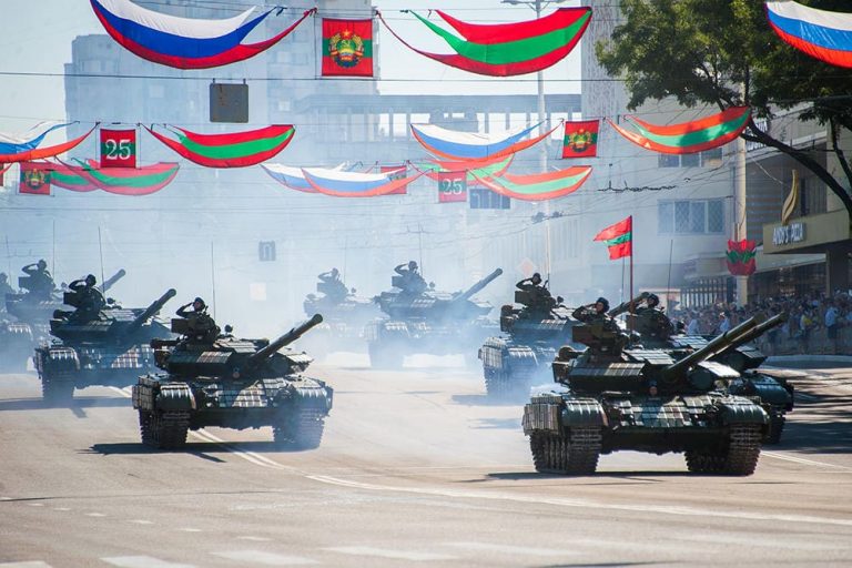 Tiraspol military parade