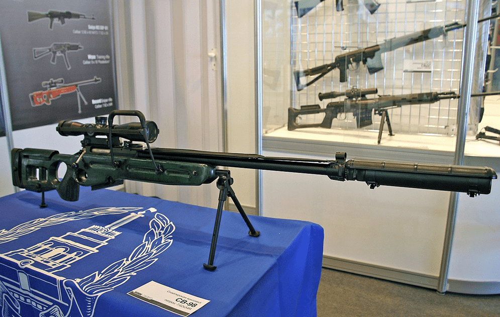 Russian sniper rifle.